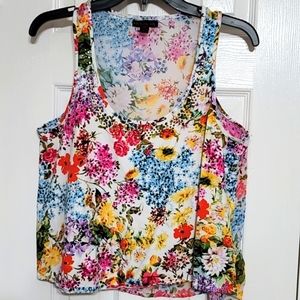 Material Girl Cropped Tank Top